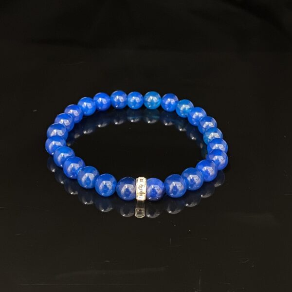Dark blue quartz men’s bracelet
